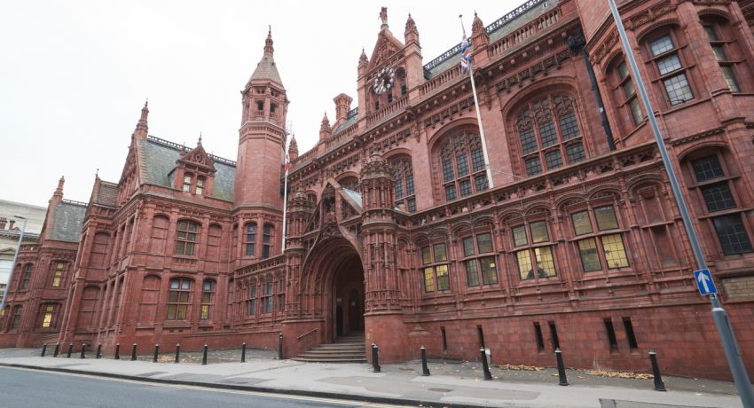 Birmingham, UK - 6 November 2016: Exterior Of The Birmingham Magistrates Court UK